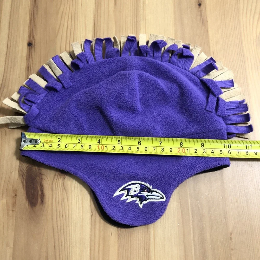 '47 Brand Baltimore Ravens Tomahawk Knit Beanie Youth Purple NFL Football